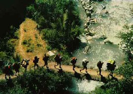 Sur le pont de l'Inca