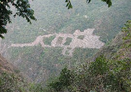 Les terrasses de Choquequirao