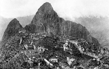 Macchu Picchu en 1911 par Hiram Bingham